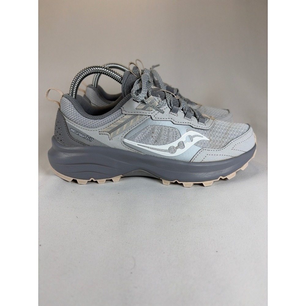 Saucony Womens Excursion TR17 Gray Trail Running Shoes S10958-202 Size 7